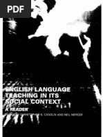 Download English Language Teaching in Its Social Context - Candlin Christopher N Mercer Neil by Agus Budiyanto SN50034988 doc pdf