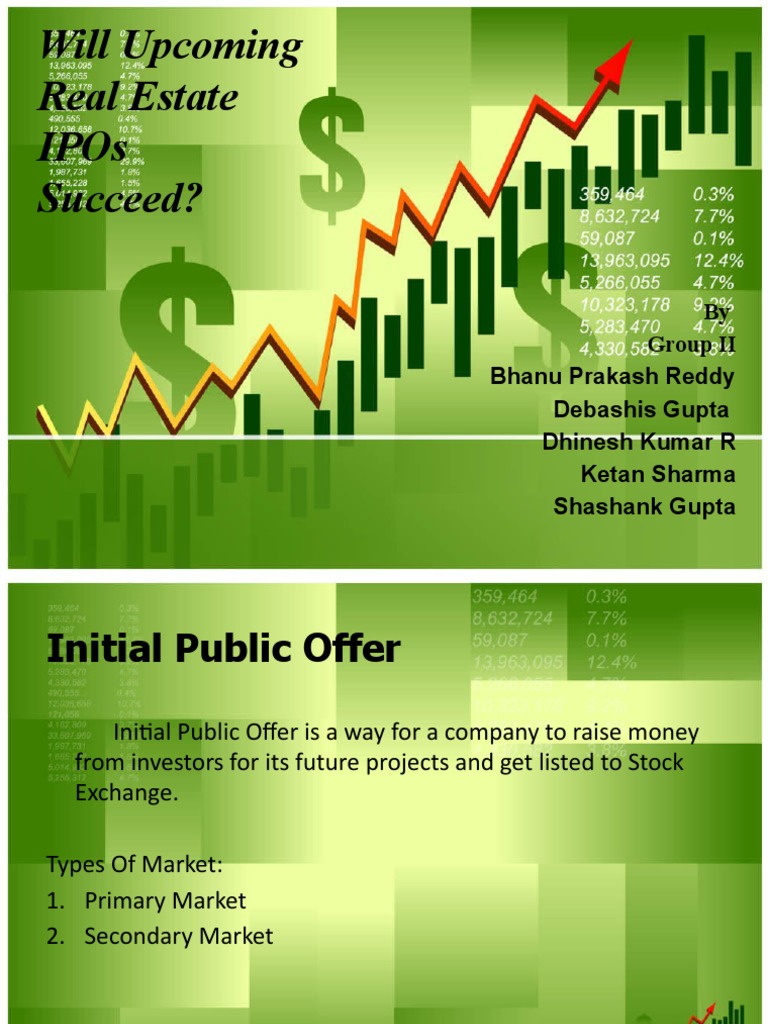 Future of Real Estate IPOs in India | PDF | Initial Public Offering ...