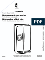 Side by Side Refrigerator Refrigerador de Dos Puertas R - Frig - Rateur C6te & C6te
