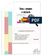 TÉCNICAS E INSTRUMENTOS DE INVESTIGACIÓN.