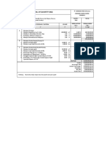 Bill of Quantity (BQ)