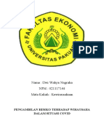 Tugas Makalah Pengambilan Resiko - Dwi Wahyu Nugraha - 021117146