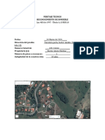 PERITAJE TECNICO RECONOCIMIENTO INMUEBLE