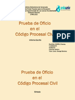 Prueba de Oficio