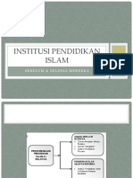 1.2 Institusi Pendidikan Islam