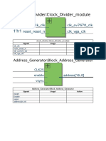 Signals Usage Active: CLK - CLK Reset - Reset - N CLK - Ov7670 - CLK CLK - Vga - CLK