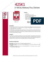 SG-42SK1: Die-Cast Metal Manual Pull Station