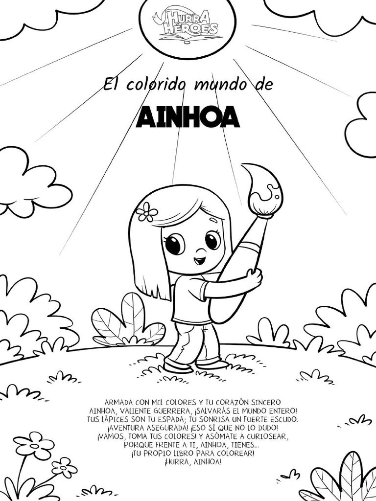 Libro para Colorear Ainhoa PDF