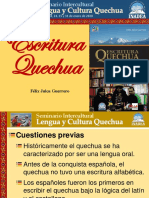 Práctica Escritura Quechua