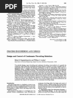 Design and Control of Condensate-Throttling Reboilers