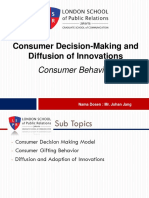 14 Consumer Decision Making and Difussion of Innovations