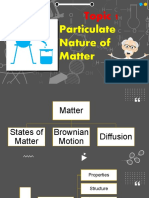 T1 Particulate Nature of Matter