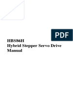 HBS86H Hybrid Stepper Servo Drive Manual