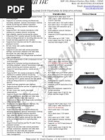 DVR Features & Specifications