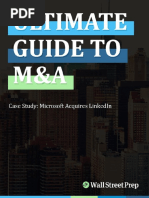 Ultimate Guide To M&A: Microsoft + Linkedin Case Study