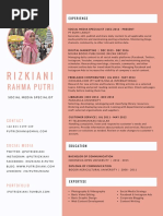 CV - Rizkiani Rahma Putri