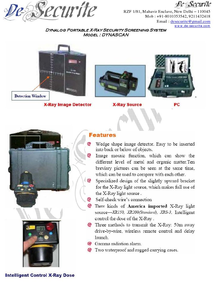 Portable Baggage Scanner | PDF