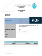 Requisitos (Práctica) Fisica Basica Yuleissi Cuello