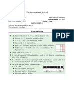 Ratio and Proportion Quiz