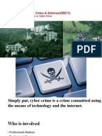 Conventional Crimes vs. Cyber Crime