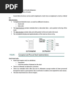 Linked Representations of Stacks - Queues