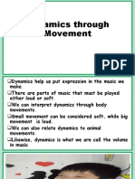 Dynamics Through Movement