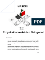 Proyeksi Isometri Ortogonal