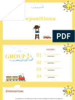 Group 2 - Prepositions