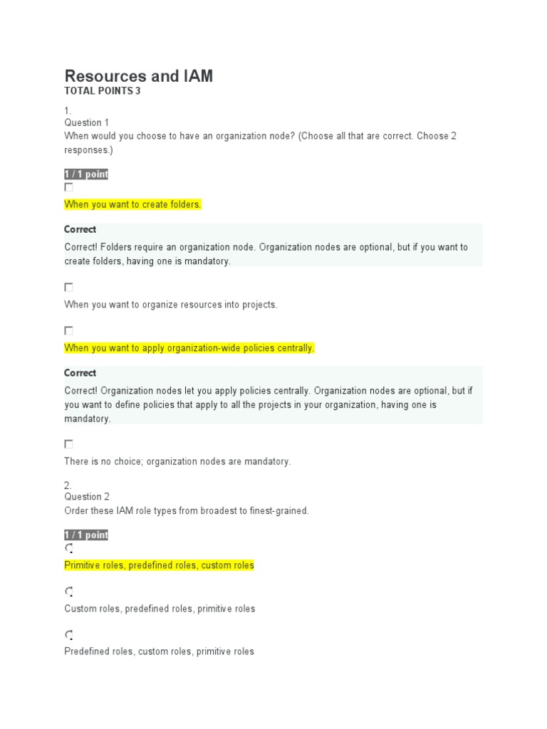 Understanding IAM Resources and Policies | PDF | Career & Growth