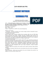 Format Notulen Seminar Ptk