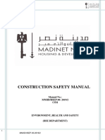Construction Safety Manual: Manual No.: MNHD/HSEP-00-2019/2 CSM