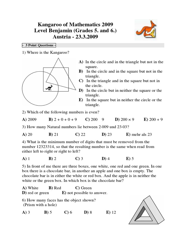 2009 Benjamin Pdf Area Rectangle