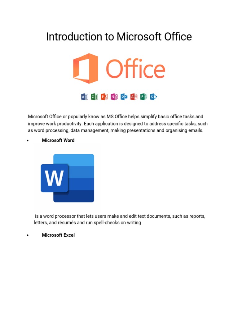 Introduction To Microsoft Office Pdf – UHEDM