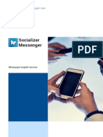 Socializer Messenger: Whitepaper English Version