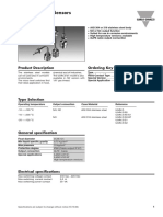 Level Magnetic Sensors ILMM Series: Product Description Ordering Key ILMM.5/S2/AT