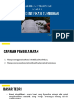 Kunci Identifikasi Tumbuhan