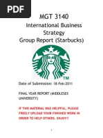 Download Analysis of Starbucks and its International Strategy 2011  by deuches2003 SN50040066 doc pdf