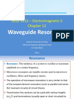 EELE 3332 - Electromagnetic II: Waveguide Resonators