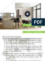 Interior Design: MODULE I - 08 - 08 - 2019