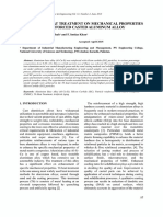 Effect of T6 To Mech Properties Ceramic Reinforced Al