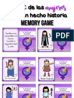 Cartas Memory - Mujeres2