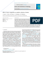 Separation and Purification Technology: I. Sanchis, E. Díaz, A.H. Pizarro, J.J. Rodríguez, A.F. Mohedano