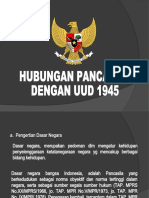 Hubungan Pancasila Dan UUD 45 PPT