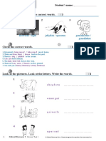 Progress Test 2 Oxford Discover Grade 3