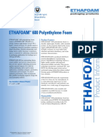 Performance and Properties of ETHAFOAM Nova Polyethylene Foam Plank, PDF, Polyethylene
