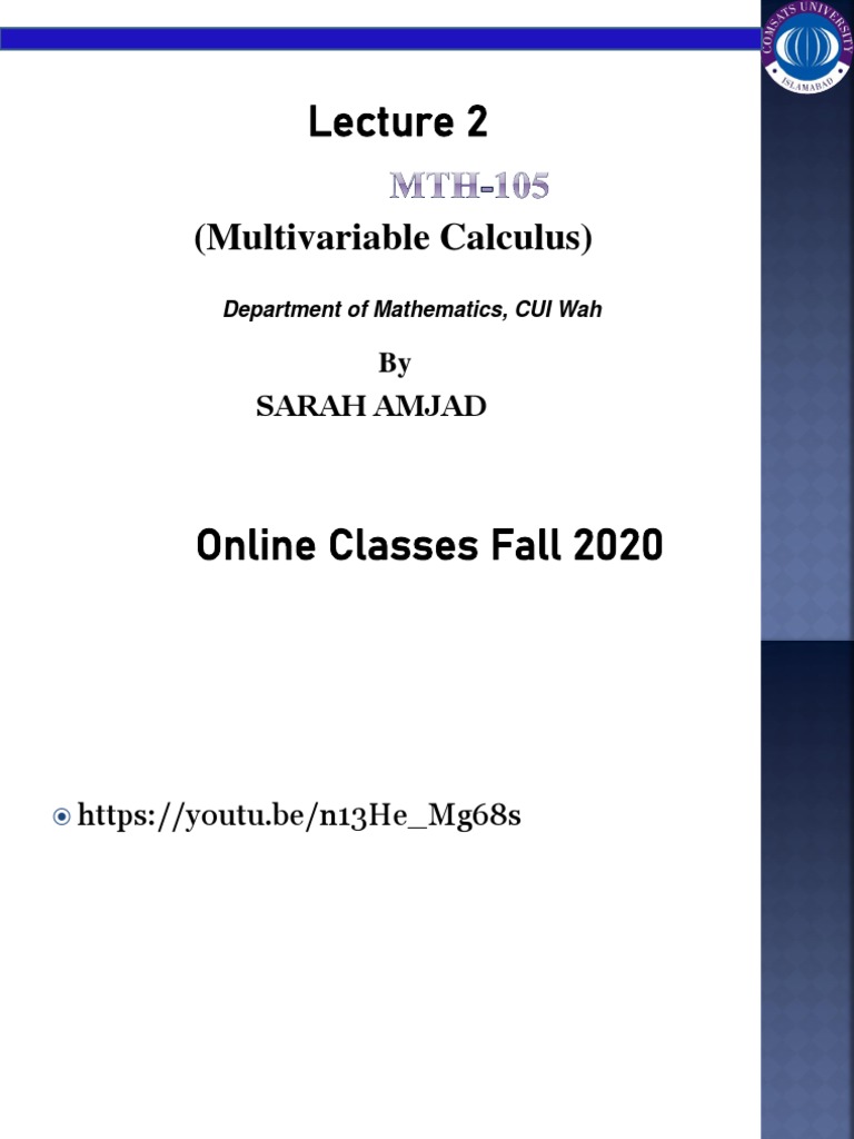 Distance Formula in Multivariable Calculus | PDF | Sphere | Distance