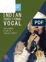 Indian Traditional Vocal Grade 8