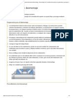 SKF Mount - 29326 E - Desmontaje Mecánico - Desmontaje de La Arandela Del Soporte