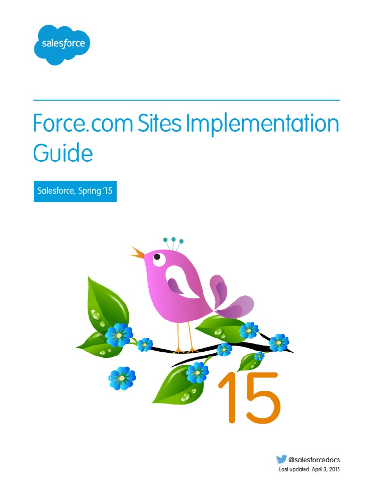 5.4 Salesforce Platform Portal Implementation Guide PDF | PDF ...