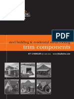 Trim Components: Steel Building & Residential Metal Roofing